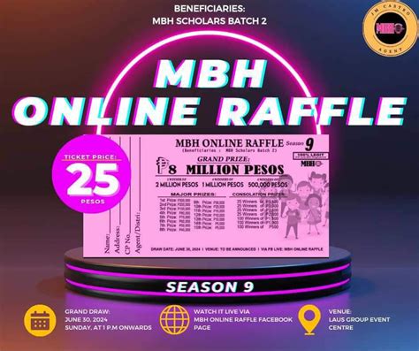 mbh online raffle|MBH Online Raffle Draw Season 6 Event Ended .